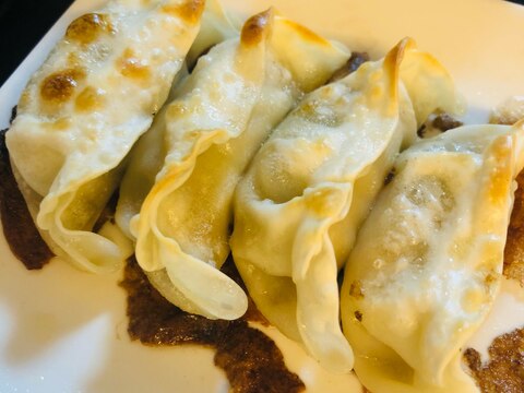 トースターで揚げ餃子風